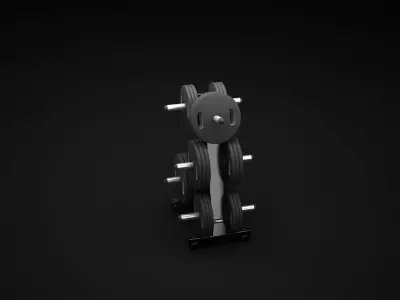Plate Tree 3D model