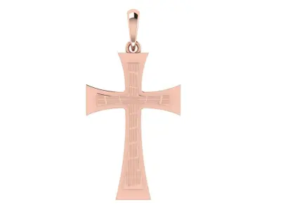 CROSS PENDANT CR138 3D print model