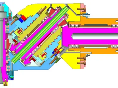 Universal Milling Head  3D model