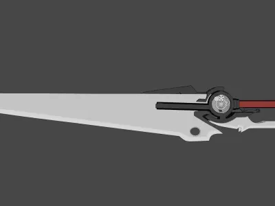 Harbinger sword 3D model