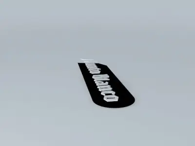 Punto Blanco logo Free 3D model