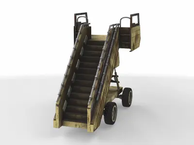 passenger stairs 3D model
