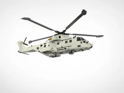 AgustaWestland AW101 3D model buy