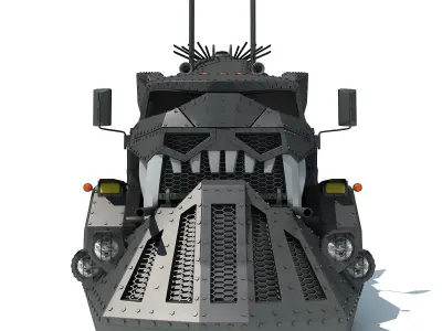 Dragon Truck 3D model