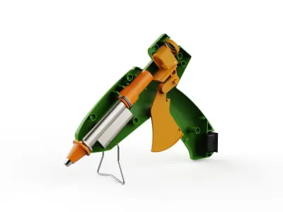 Glue Gun 3D model