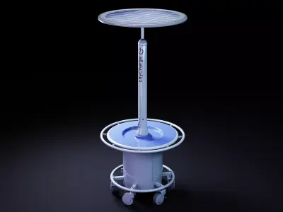 Drone Charger Low-poly 3D model