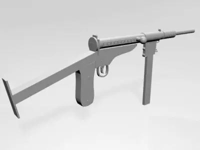 MP 3008 Gun 01 3D model