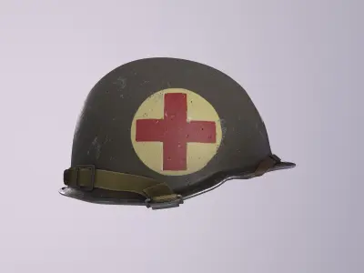 Medical helmet 3D model