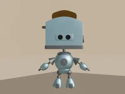 The robot toaster  3D model