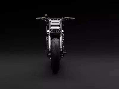 Concept Motorcycle Neo Retro 3D model