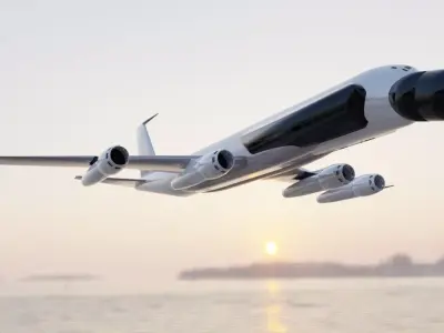 707 Phalcon Style AEW Radar Plane - Custom 1950s Jet Low-poly 3D model