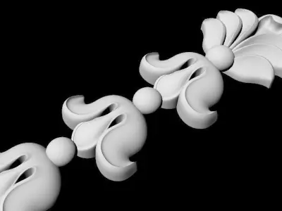 Central decor ornament for furniture Free 3D model purchase