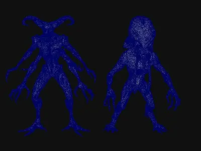 Creature Monsters 3D model purchase