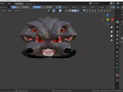 Alien Ant 3D model