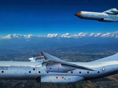 C-133 transport Free 3D model