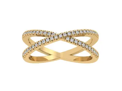  Solitaire Engagement Ring 3D print model order