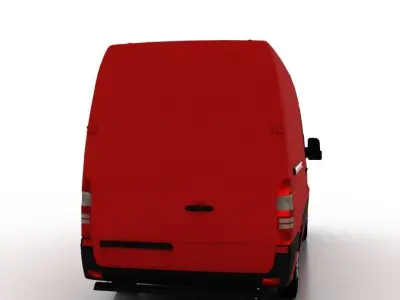 Mercedes Benz Sprinter L2H2 2015 Cargo EU 3D model