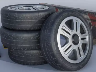 Rim regular car 3D model