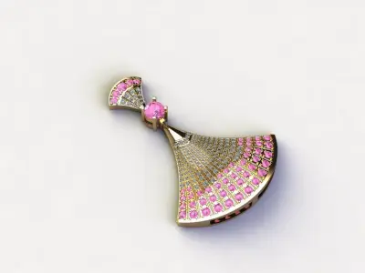 DIVAS DREAM Necklace 3D print model