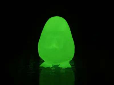 Chicken clay penguin Free 3D print model