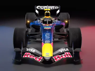 2026 RedBull F1 plus Photoshop files 3D model