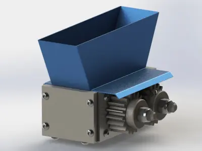 Protective Casing for-Filamaker Mini Shredder Free 3D model