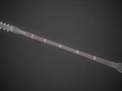 Big Ol Mace Low-poly 3D model