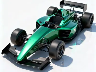 Ultimate Formula Racing  Sport Coupe 3D Collection 3D Model Pack