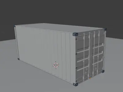 Shipping Container  3D model purchase