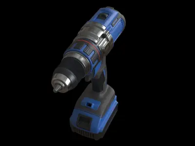 Electric Drill 3D model purchase