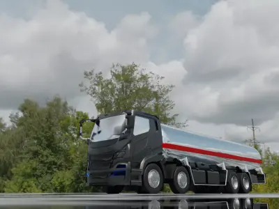 Fuel Truck 3D model