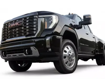 GMC Sierra 3500 HD Denali Ultimate Dually Low-poly 3D model