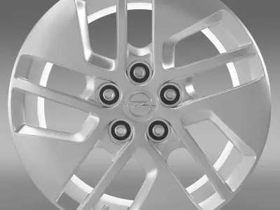 Opel Vivaro rim 2015 3D model