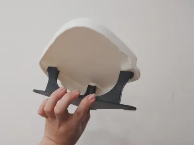 GC8 3 Holes Fog Light Cover Bracket 3D Scanned 3D print model