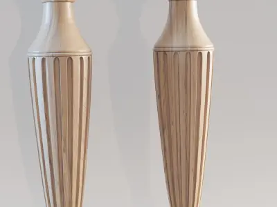 10 file of balusters starter and column 3D  model 3D print model