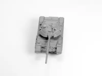 T90 Tank Model Kit Free 3D print model