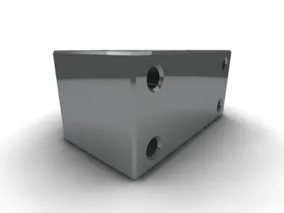 DSG32H metal square 3D model