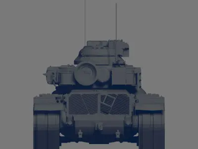 M60A2 3D model