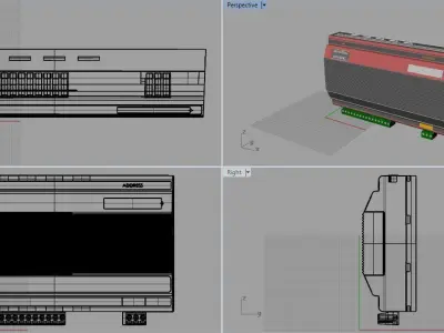 BAS-3500BC power supply unit Free 3D model