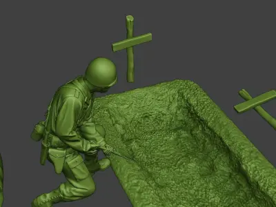 American soldiers ww2 A11 Pack 1