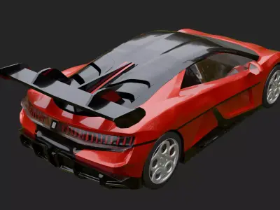 BYD U9 Yang Wang 3D model