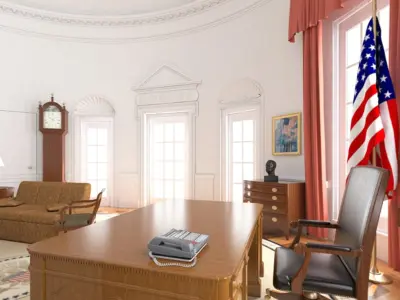 Oval Office  purchase 3D model