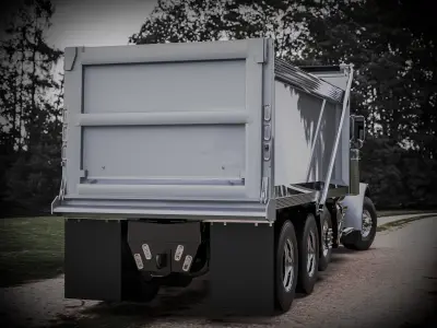 Peterbilt 389 Dump Truck 3D model