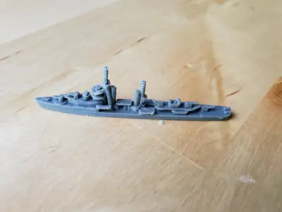 US Mahan Class Destroyer Warship 3D print model