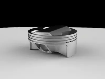Piston and Conrod Free 3D model