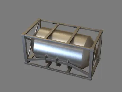 Oil Tank 3D model buy