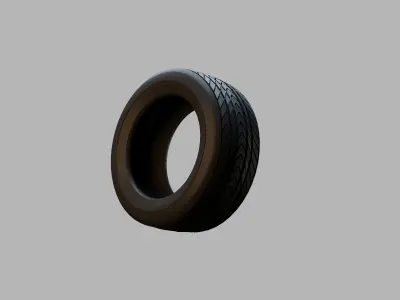 Car Tire 3D model V1