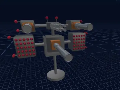 a weapon for gaming 3D model