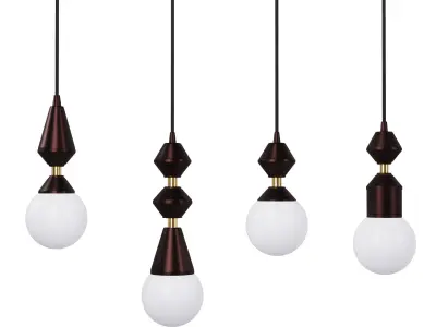 Pendant light Dome SKU 4844 Free 3D model