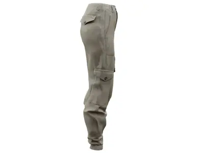 Pants 132 - All MH Bodies - UE5 Skeletons - Rigged Low-poly 3D model